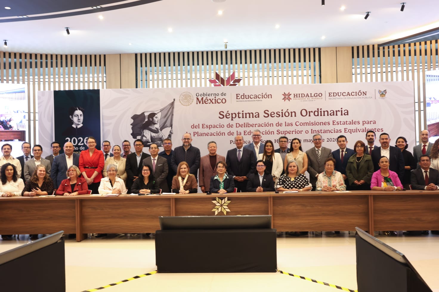 Celebran en Hidalgo la Séptima Sesión Ordinaria del ESCOEPES