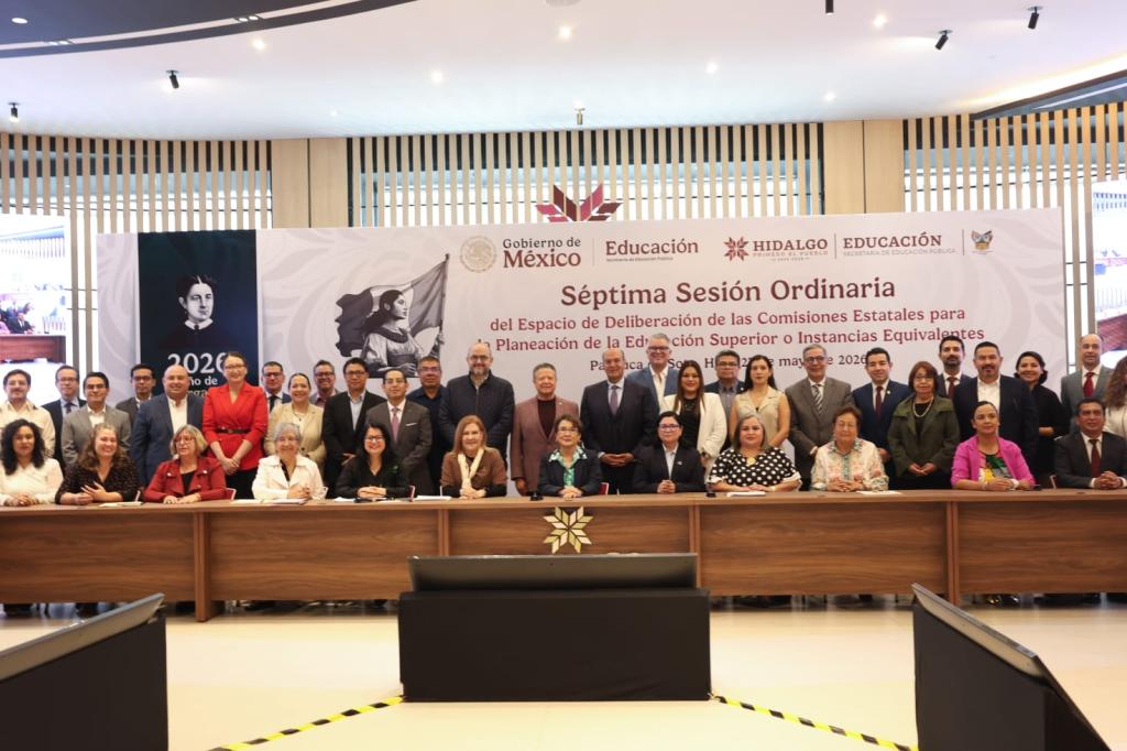 Celebran en Hidalgo la Séptima Sesión Ordinaria del ESCOEPES